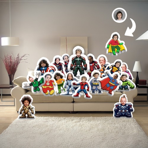 Custom superhero face body - custom,